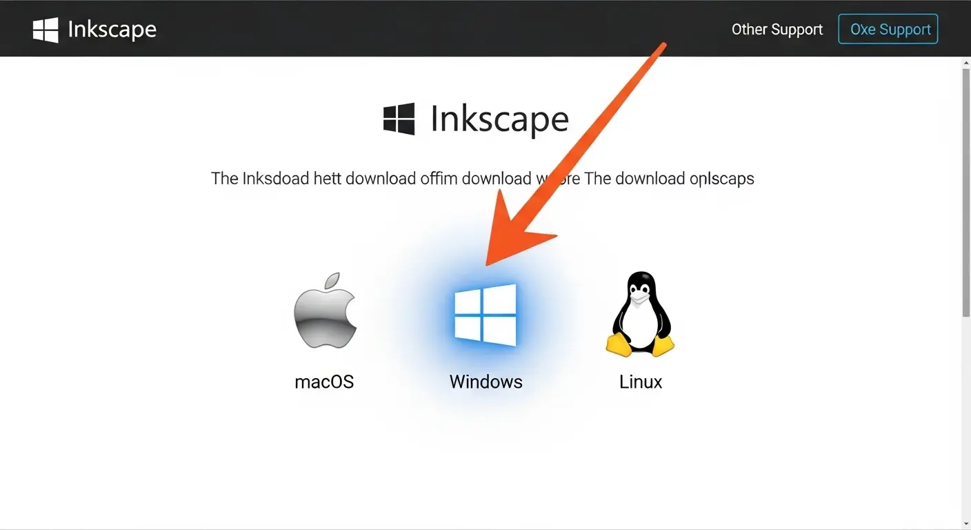 Inkscape公式サイトのダウンロードページ