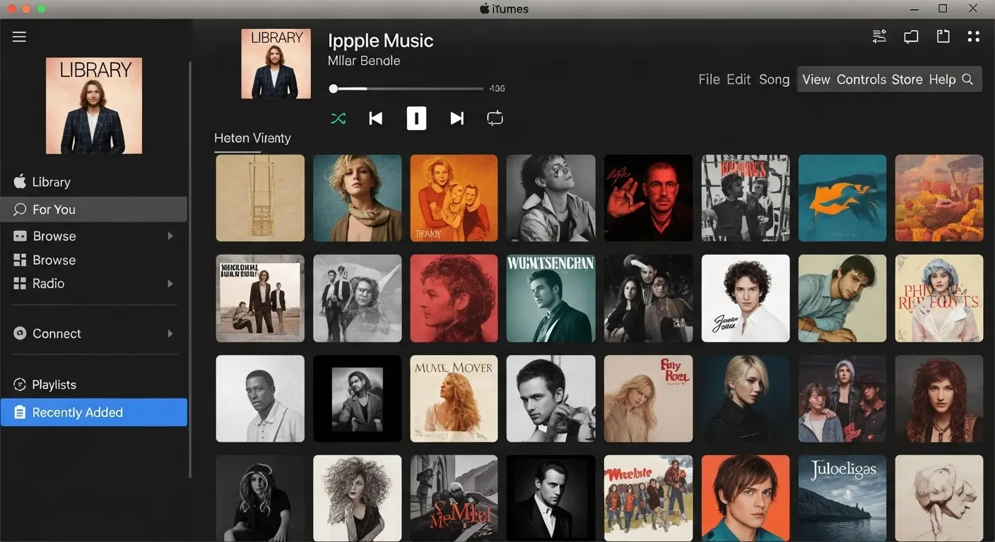 Windows版iTunes/Apple Musicの画面イメージ画像