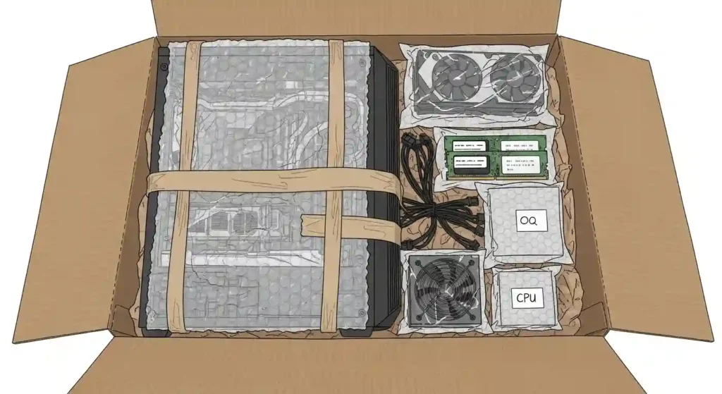 自作PCの宅配買取の流れ