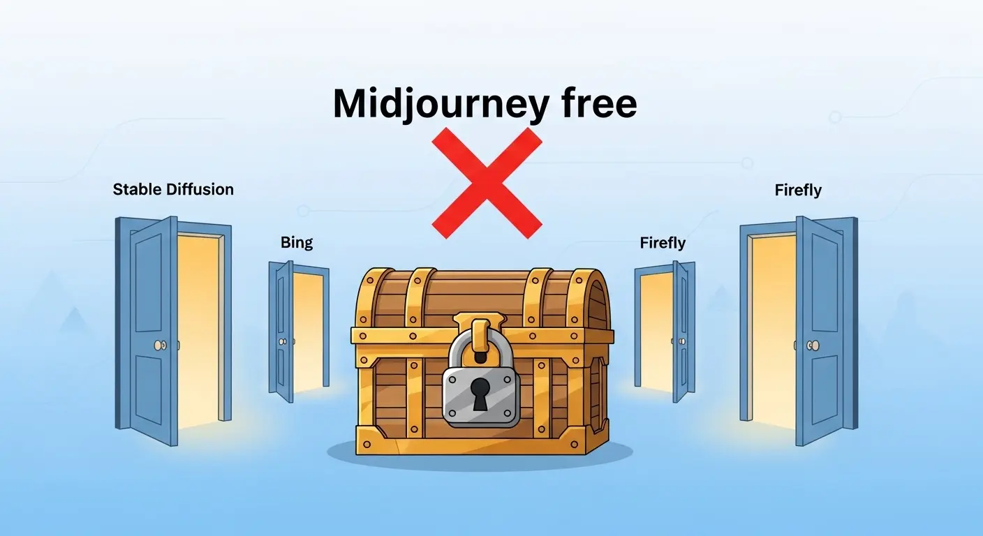 Midjourneyの無料版廃止と、Stable Diffusionなど無料で使える代替画像生成AIサービス