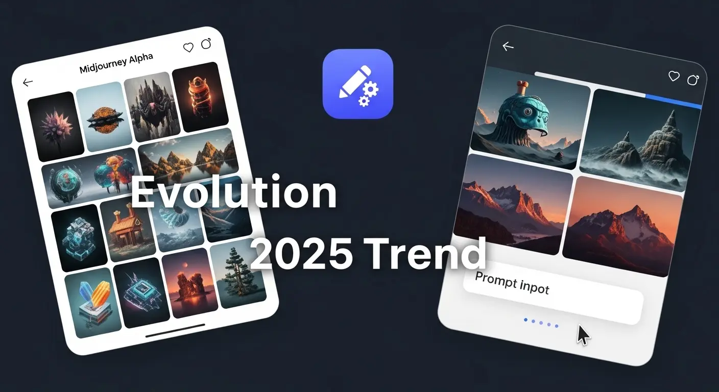 Midjourney Web版（Alpha）の最新機能と2025年の進化トレンド