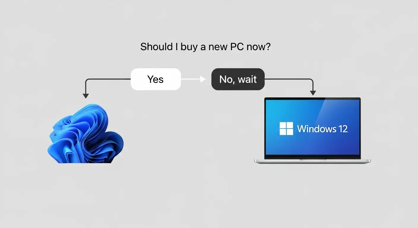 Windows 12を待つべきか、今すぐPCを買い替えるべきかの判断
