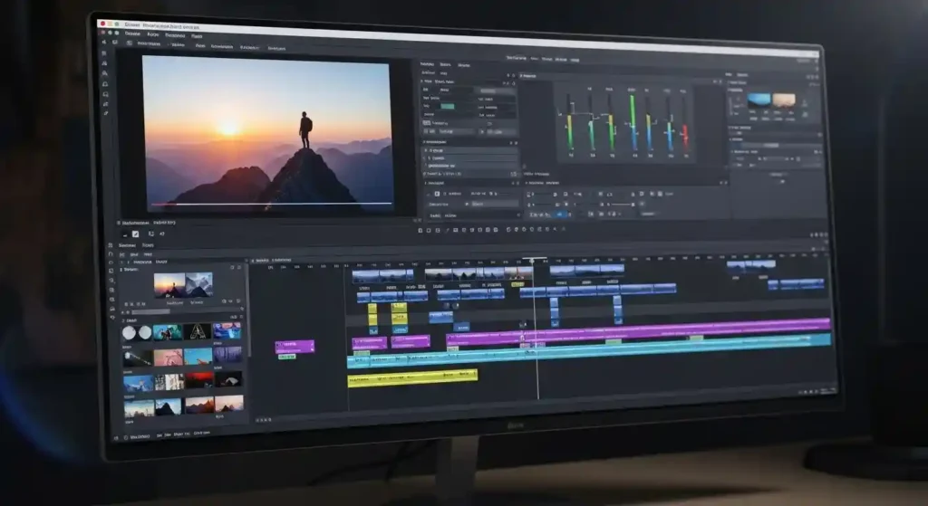 Adobe Premiere Proの編集画面