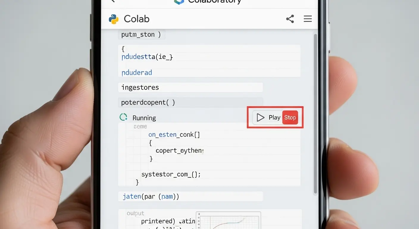 Google Colabの画面