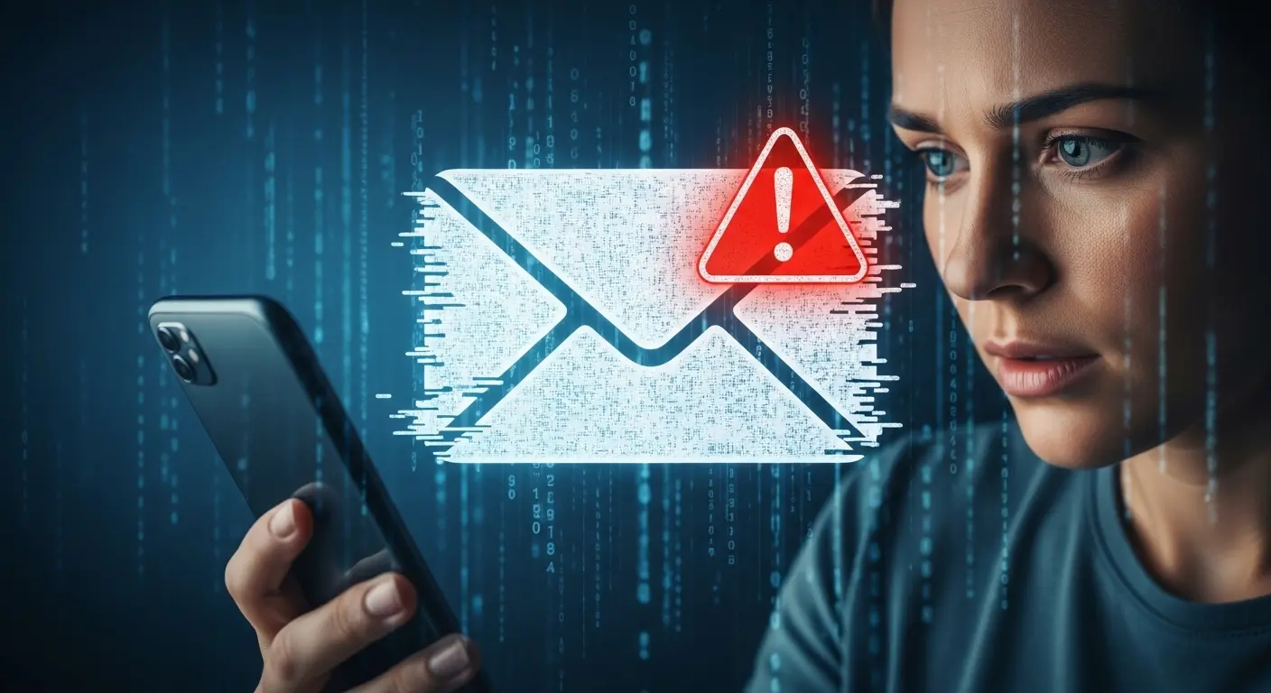 不審なメールをクリックしてしまった時の対処法と、スマートフォン画面の警告表示