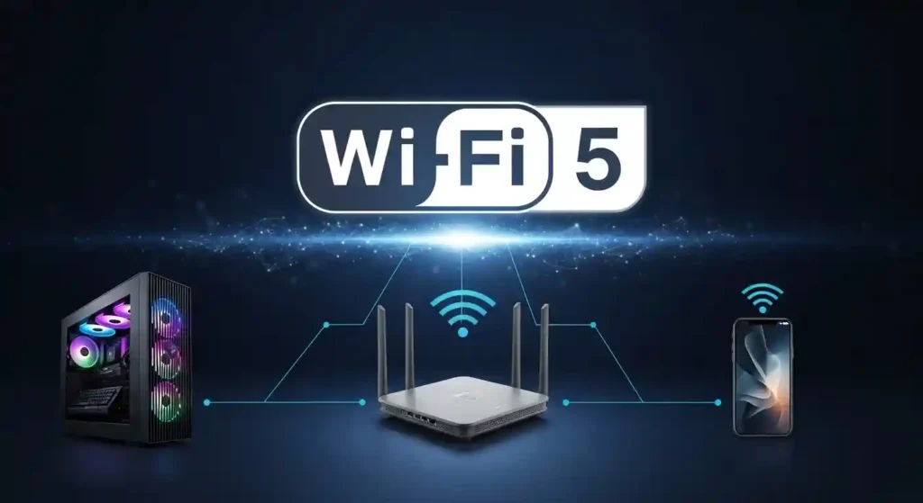 Wi-Fi 5の概要と接続イメージ
