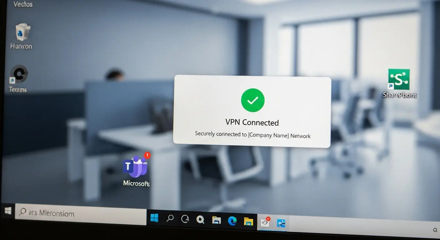 Windows PCを使ったVPNリモートワーク