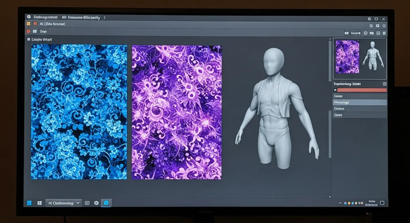 AI画像生成ツールを使ったVRChatアバター用テクスチャの作成