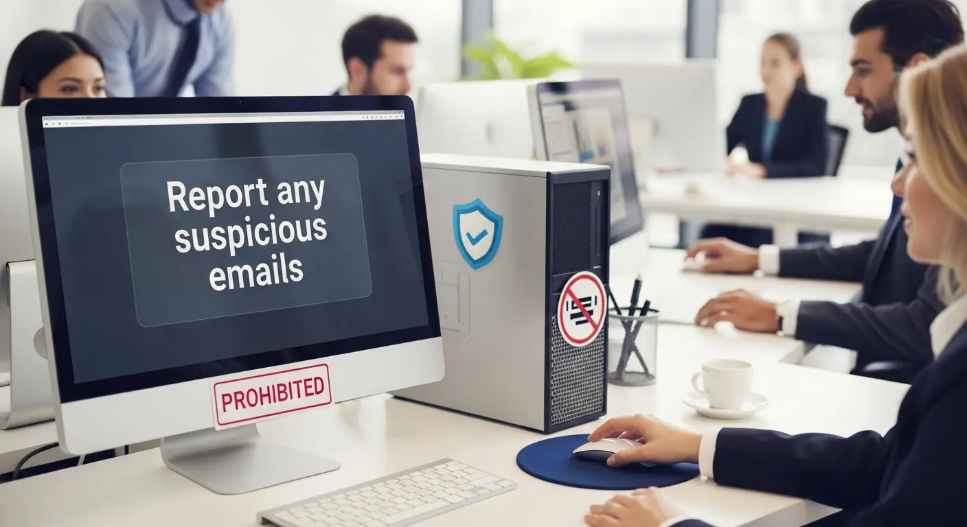 日常業務におけるランサムウェア感染予防行動と意識