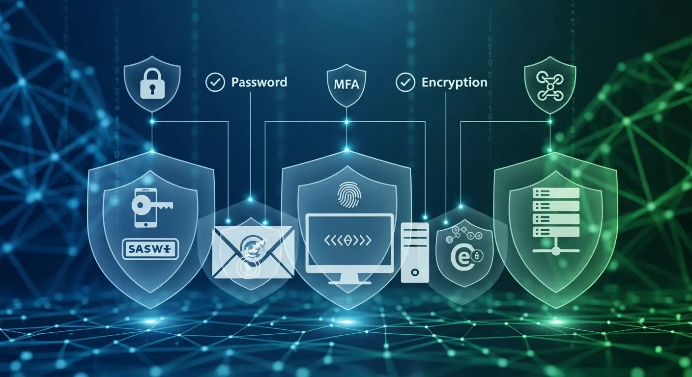 情報漏洩対策のための多層防御とMFA