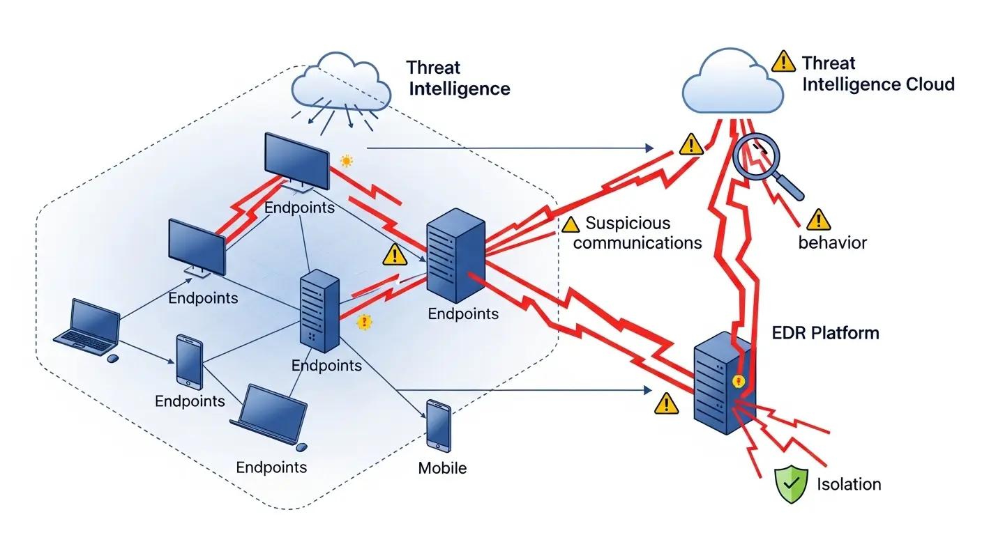 Emotet対策におけるEDRによる端末監視と対応