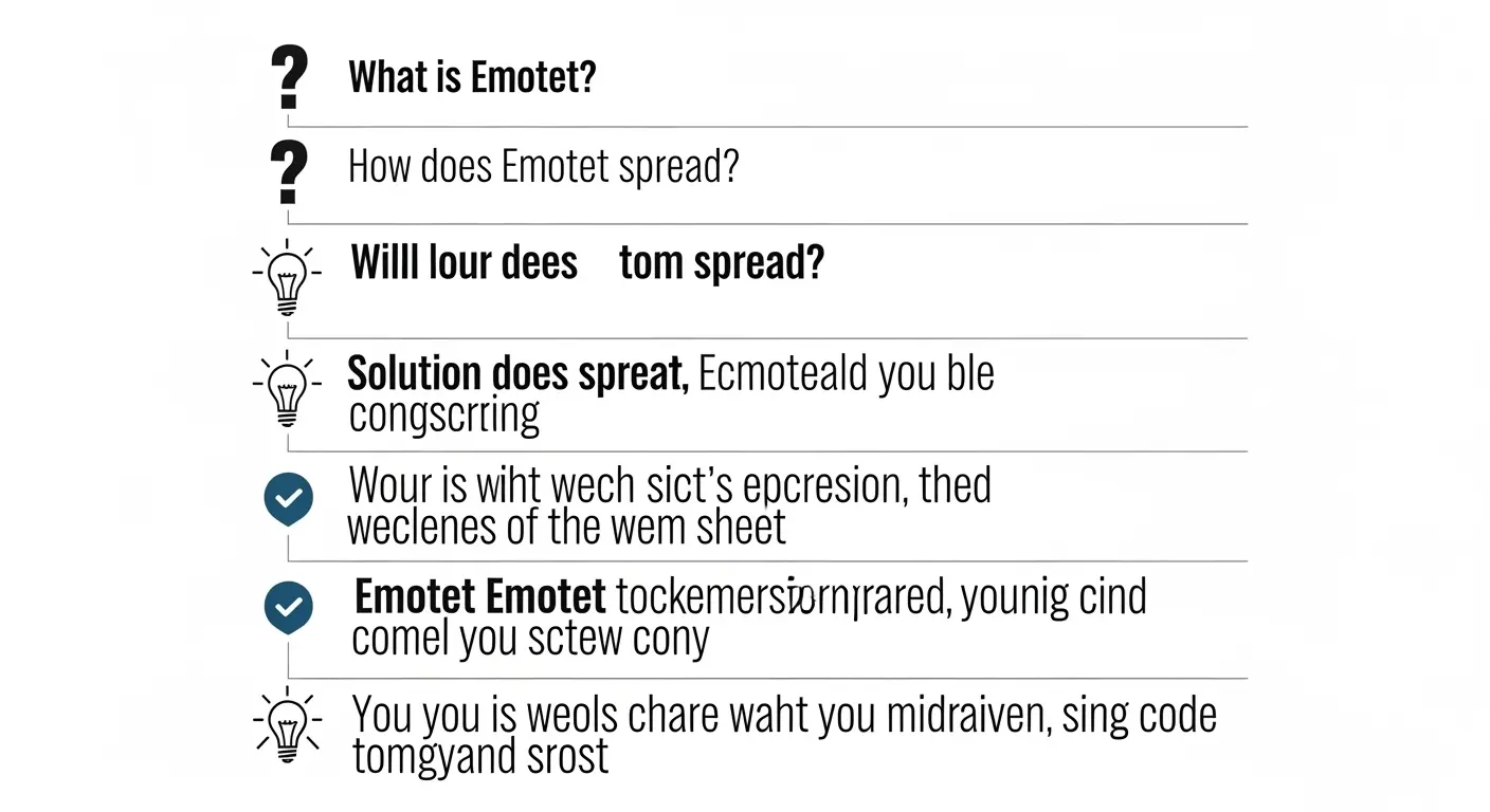 Emotet感染経路/対策のよくある質問 FAQ