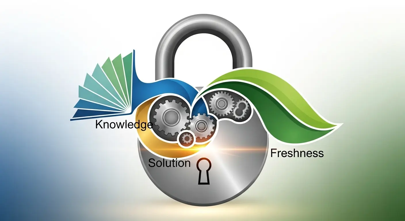 セキュリティ対策に必要な知識・解決策・鮮度の3要素