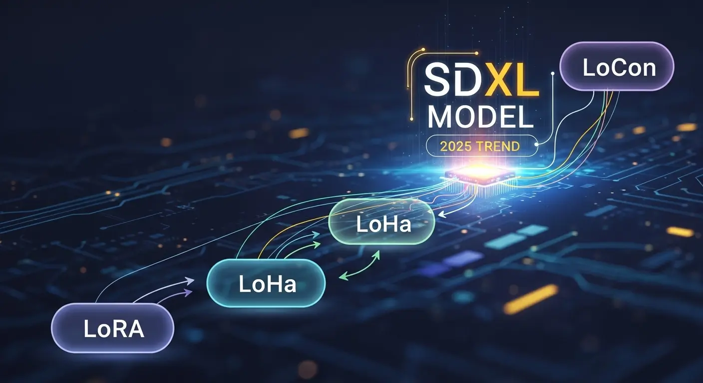 LoHa, LoCon, SDXLなど2025年のLoRA学習最新技術トレンド
