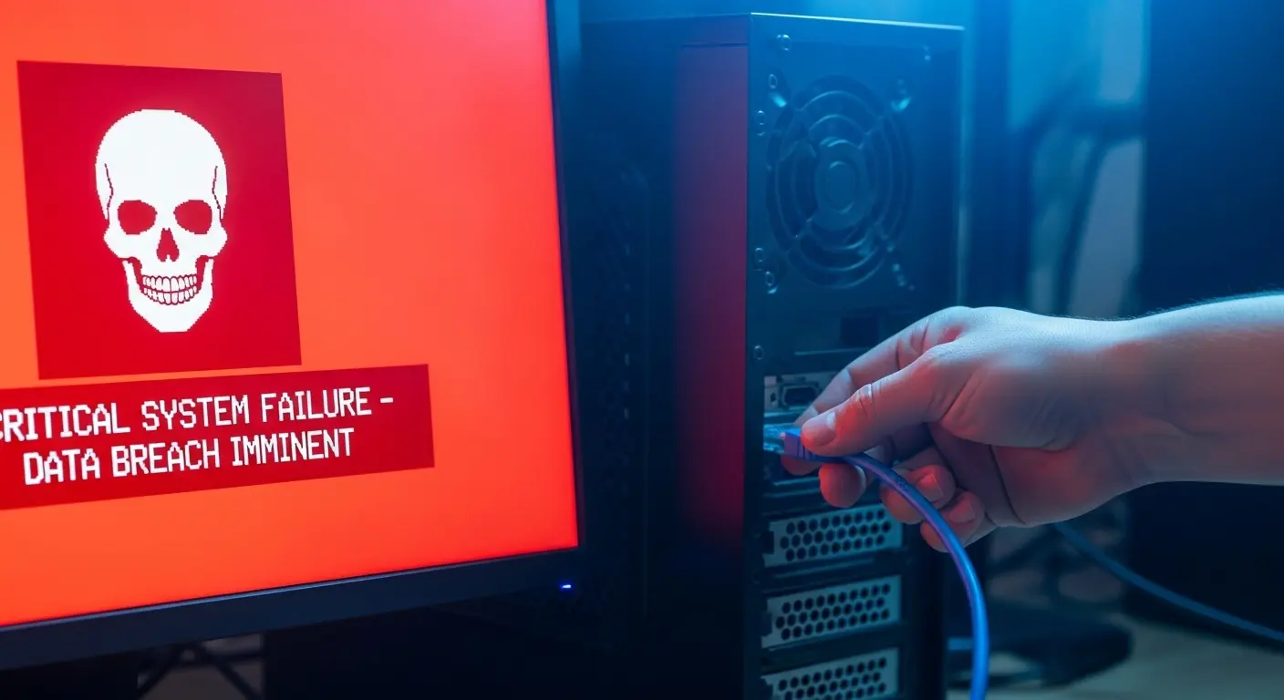 ランサムウェア感染時の緊急対応としてのLANケーブル切断