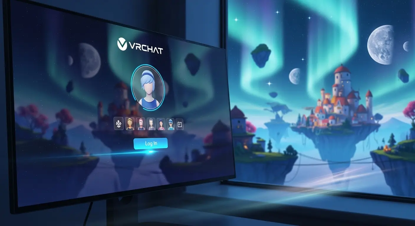 VRChatアバター完成後のログインと新しい体験への期待