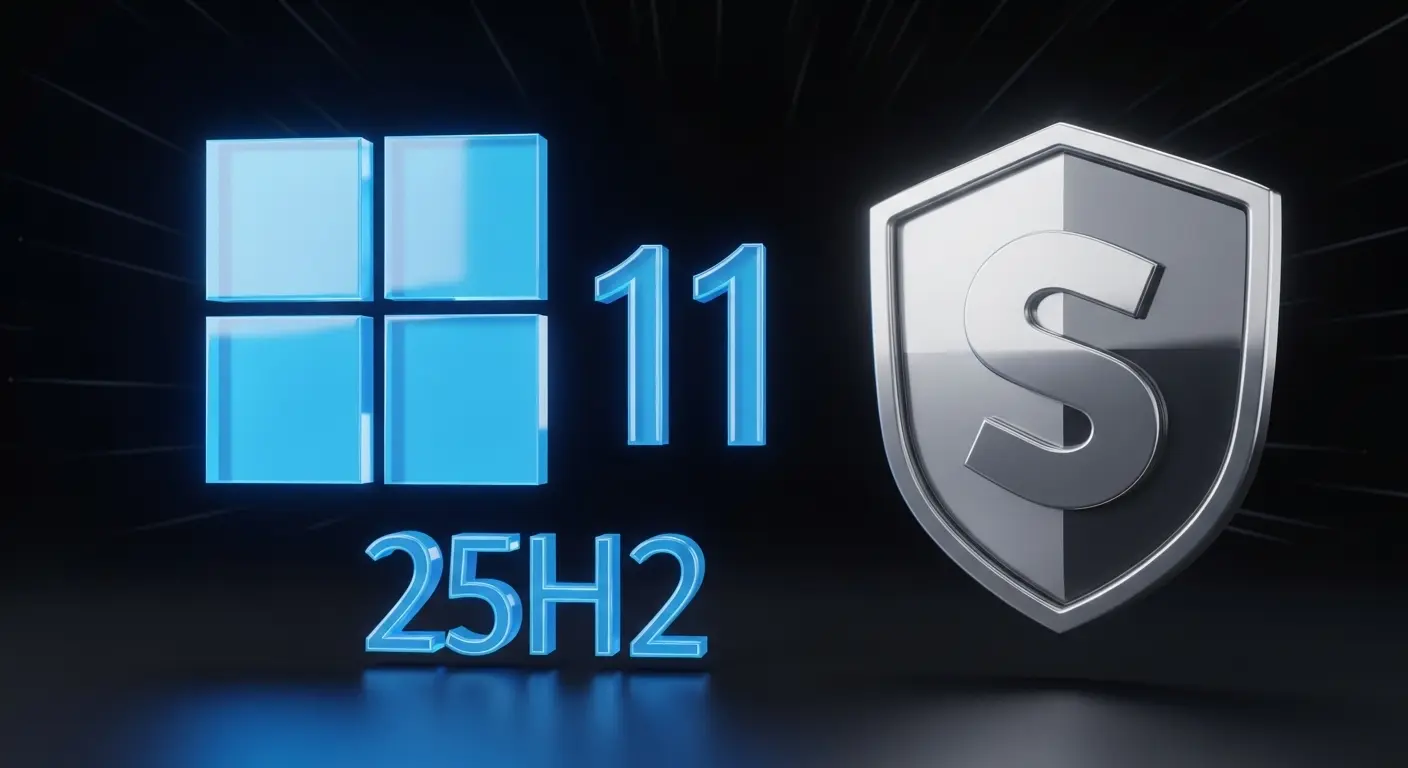 Windows 11の最新バージョンへの更新を促す、安心とセキュリティの行動計画イメージ