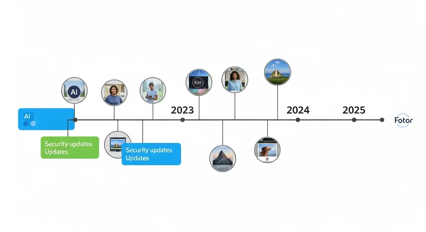 Fotorの2025年最新機能とセキュリティアップデートのロードマップ。