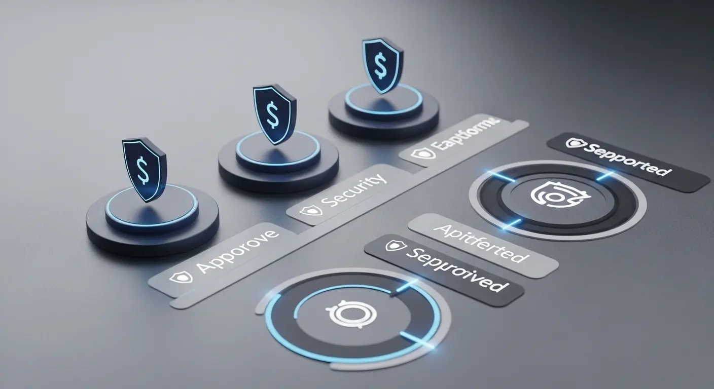 Fotor、Canva、Photoshopのセキュリティレベルを比較したグラフ。