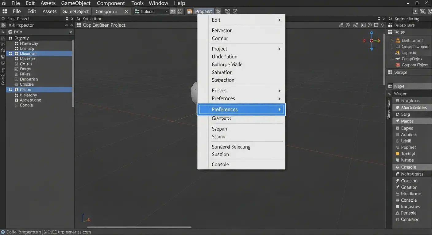Unityの環境設定画面でLanguagesタブを選択した状態。