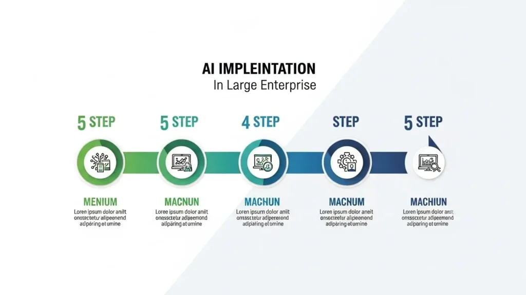 エンタープライズ企業向けAI導入の5ステップロードマップ