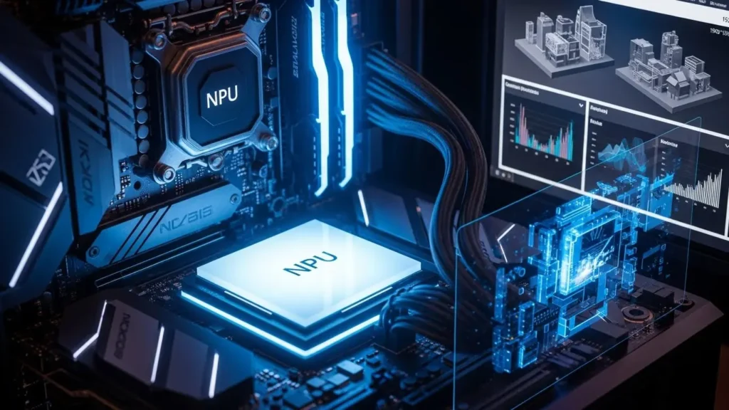 最新AI PCのNPUによるPowerPoint処理の加速