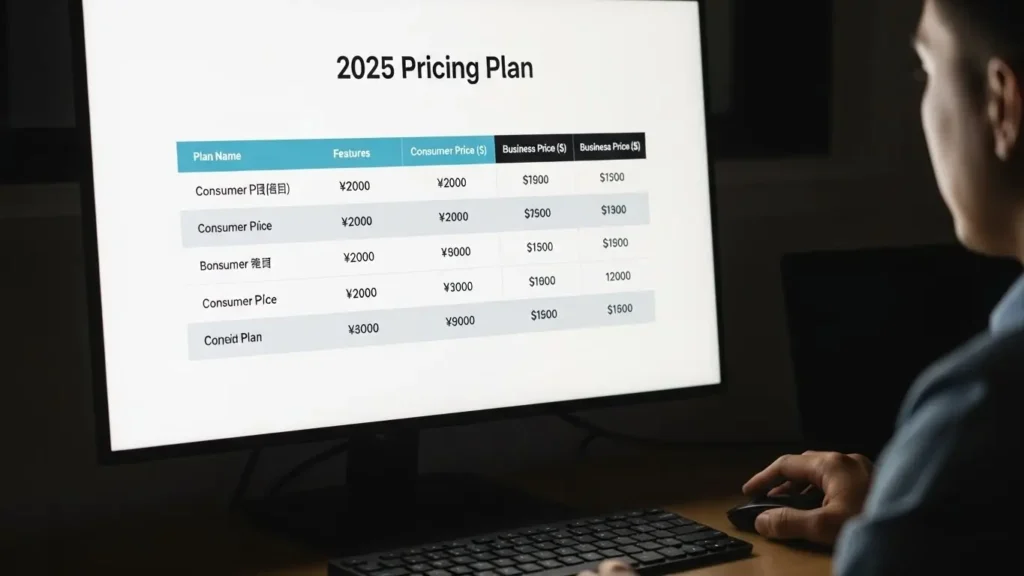 2025年最新のCopilotライセンス料金表