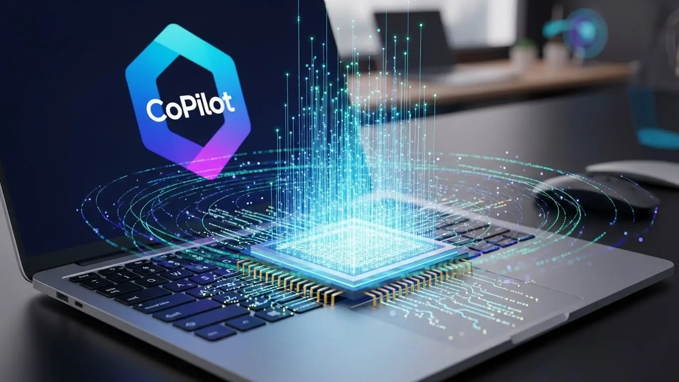 Copilotに対応した最新CPUチップのイメージ画像
