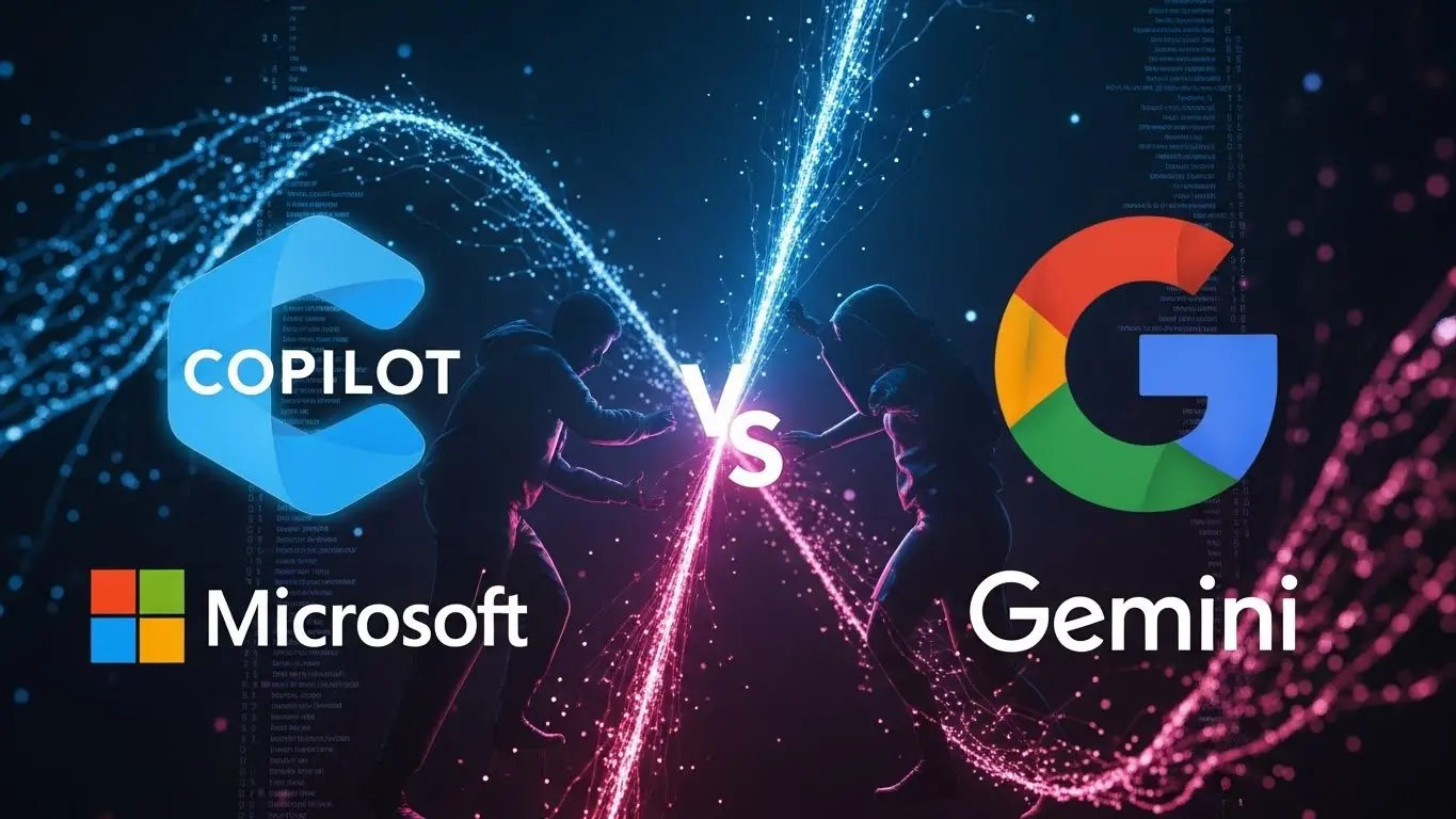 CopilotとGeminiのコーディング能力比較のイメージ画像