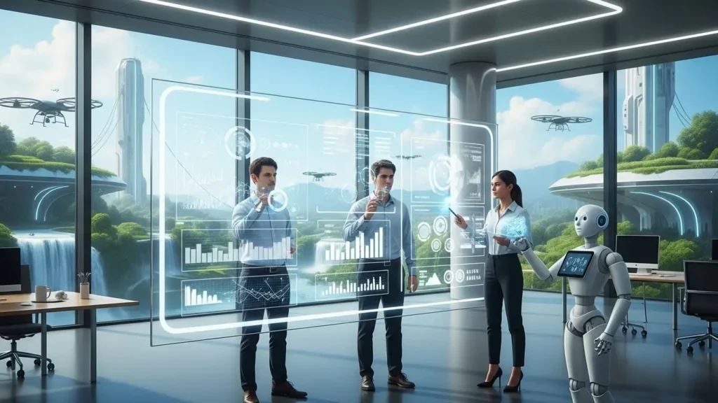 人間とAIが共生する豊かな未来の姿