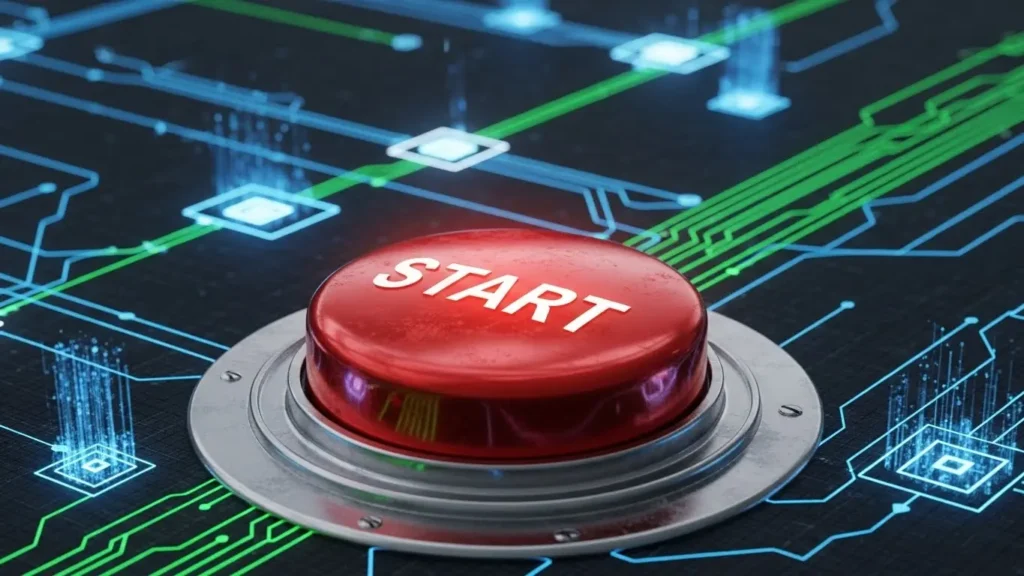 apiドキュメント自動化を開始するためのスタートボタン