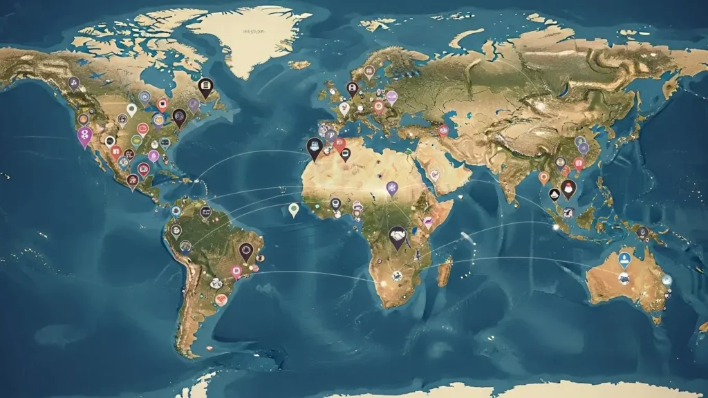 各業界の導入事例マップ