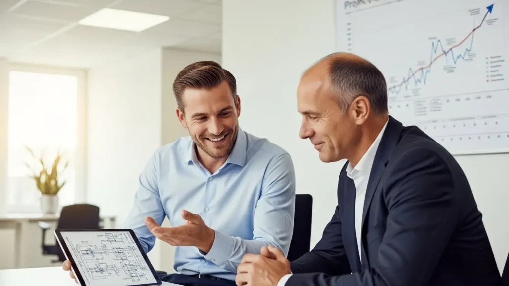 aiドキュメント自動化を導入して成功したチームの様子