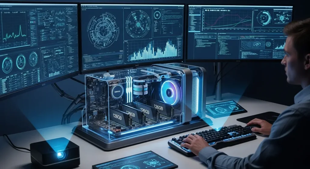 128GB以上のメモリを搭載した超高性能ワークステーション