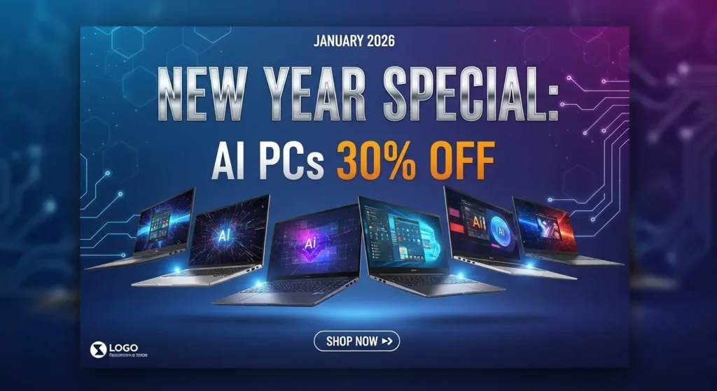 2026年1月のセールで安く買える最新AI PCのキャンペーン案内