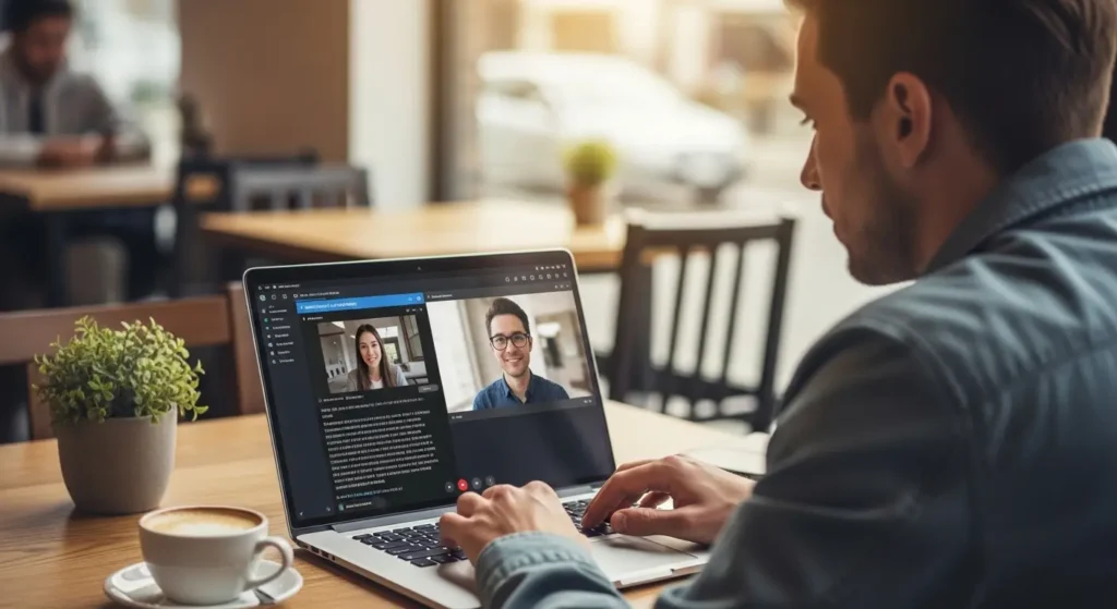 40 TOPS以上のNPUを搭載したPCでの快適な作業シーン