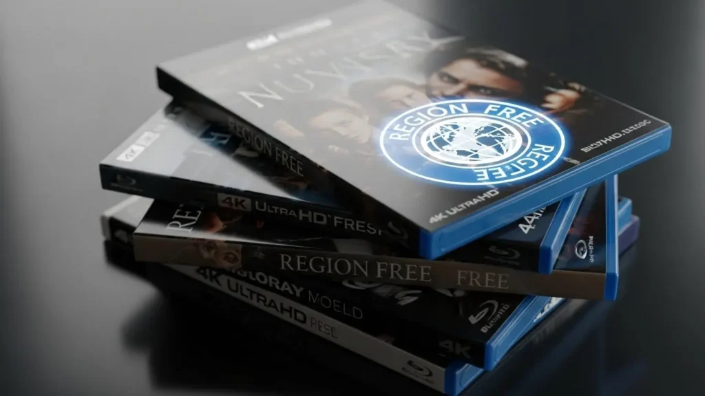 リージョンフリーである4K Ultra HDブルーレイのパッケージ