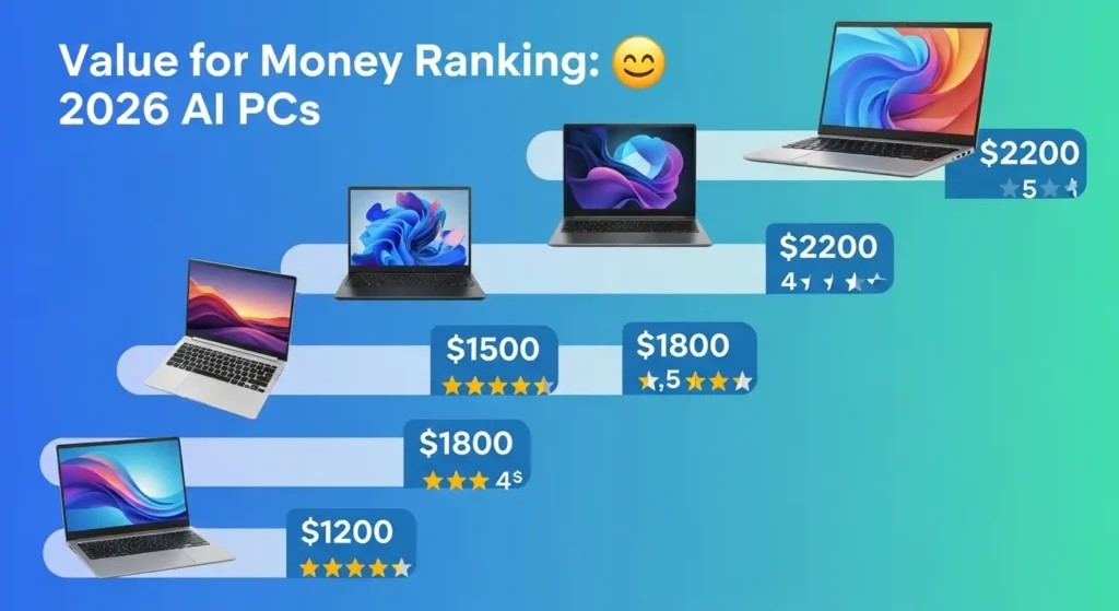 2026年最新のAI PC価格帯とコストパフォーマンスランキング