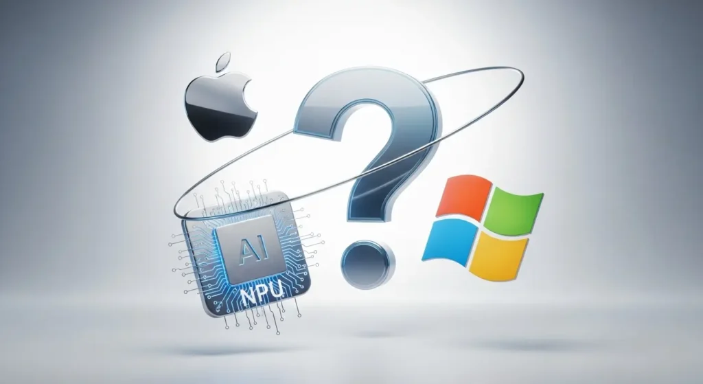 AI PCとOS選びに関するよくある質問のイメージ