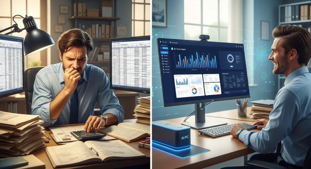 AI PCへの買い替えがもたらす業務効率化の具体的イメージ