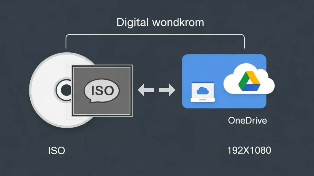 DVDデータをISO化してクラウドへ保存するワークフロー