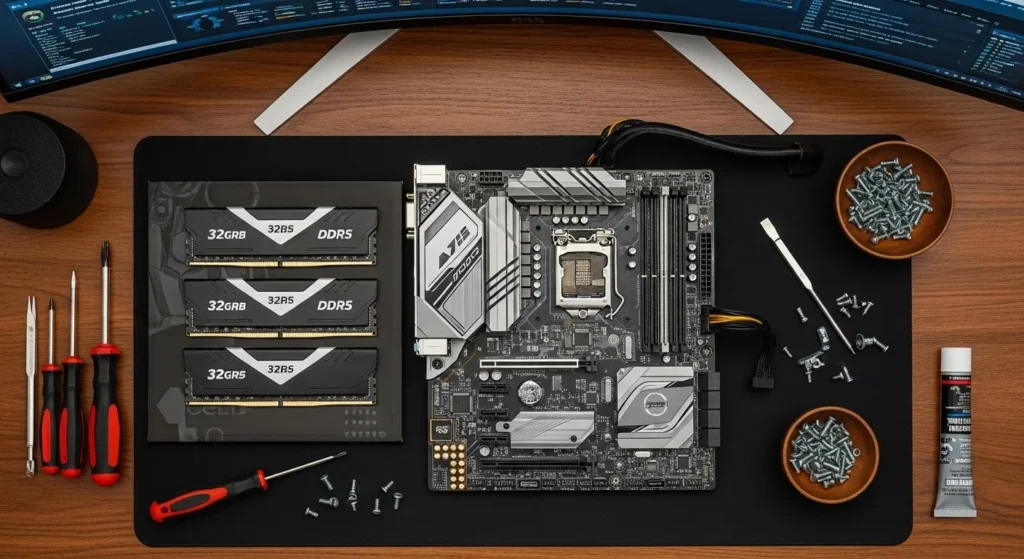 自作PCで64GBメモリ環境を構築するためのパーツ構成