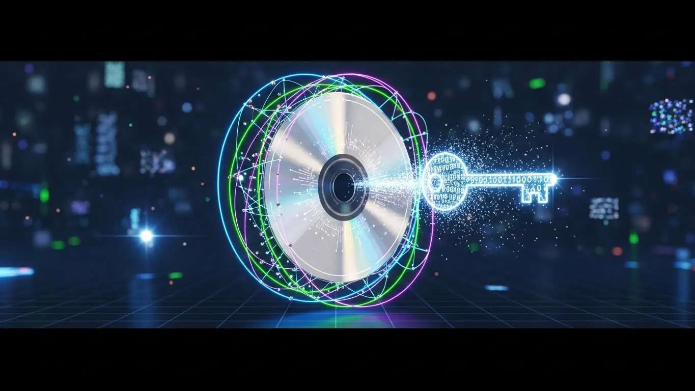 2026年の最新技術によるDVDコピーガード解除のイメージ