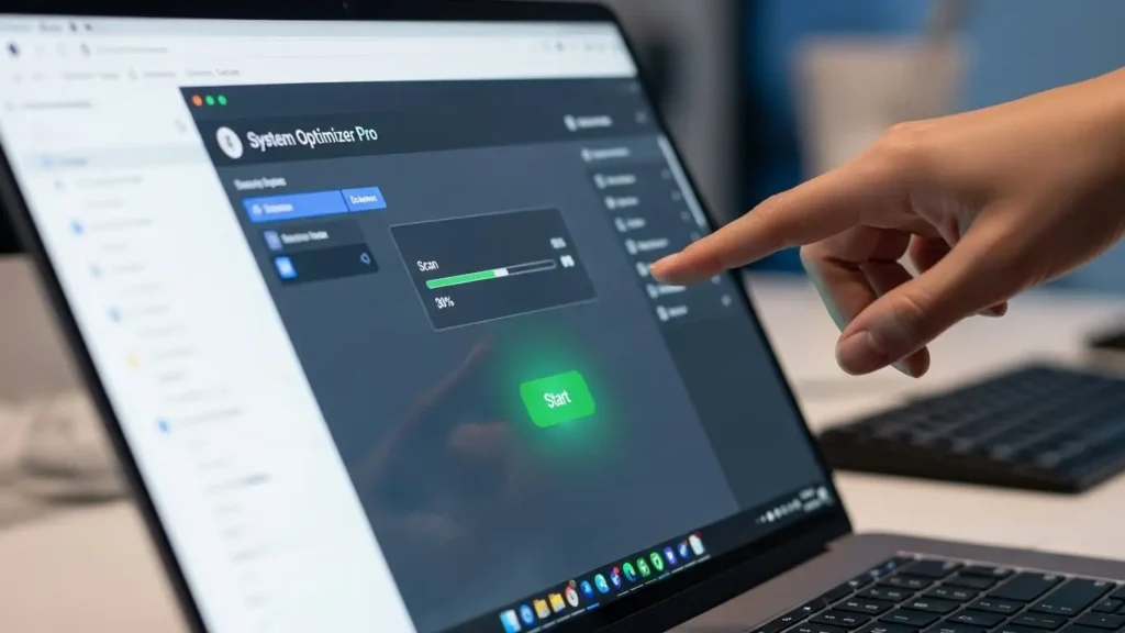 DVDコピーソフトの操作手順を示すパソコン画面