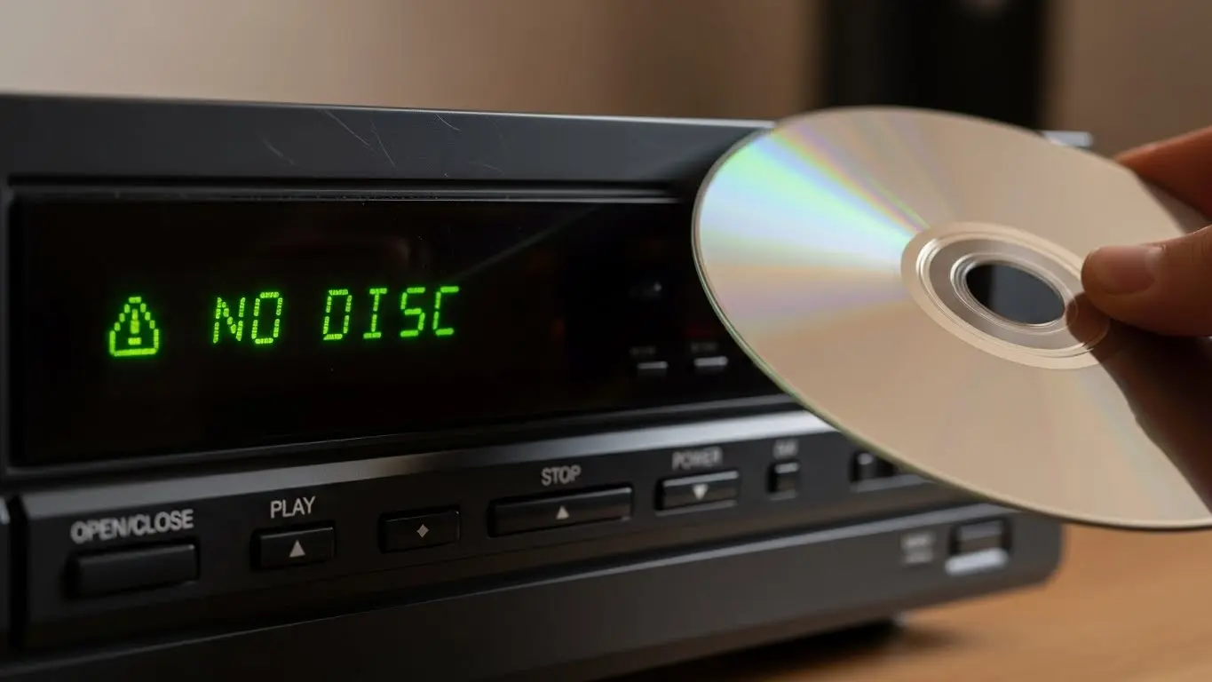 DVDプレーヤーの寿命と故障のサインを解説するアイキャッチ