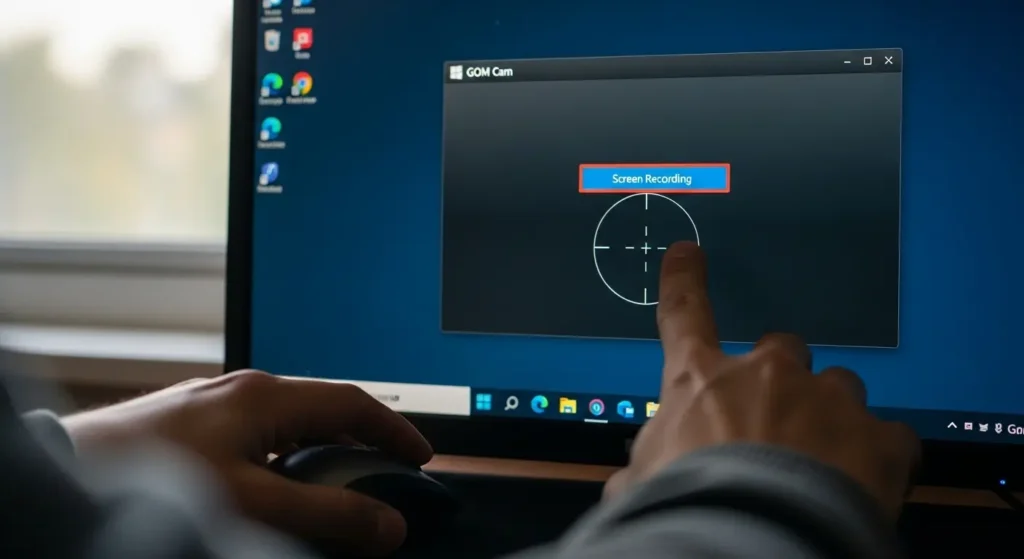 GOM Camの録画モード選択画面