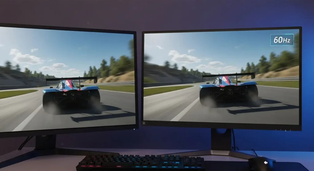 モニターのリフレッシュレート設定の重要性