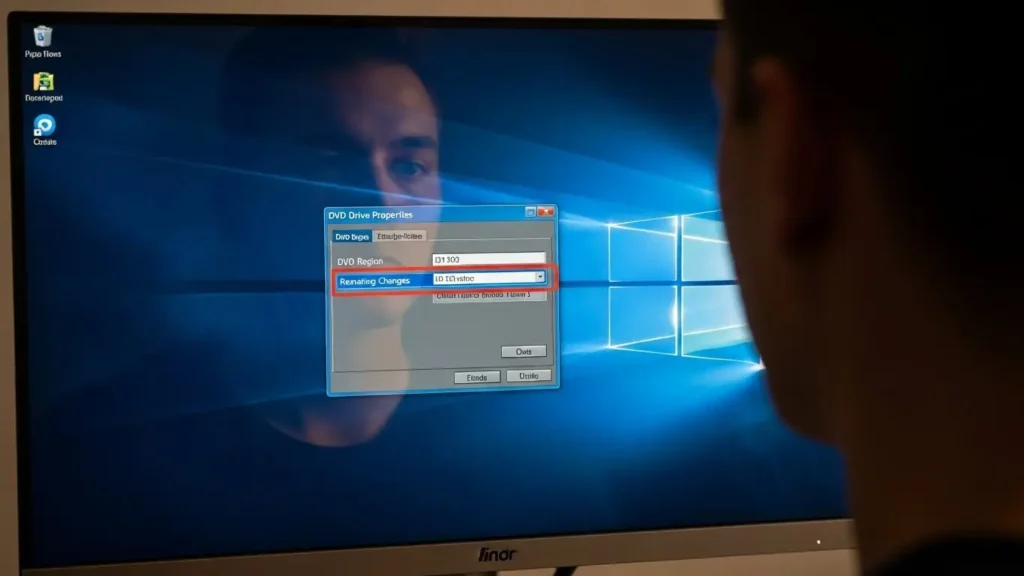 PCでDVDのリージョンコード設定を確認する手順