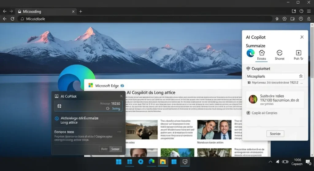 Microsoft Edgeの便利なサイドバー機能とAIアシスタントの活用