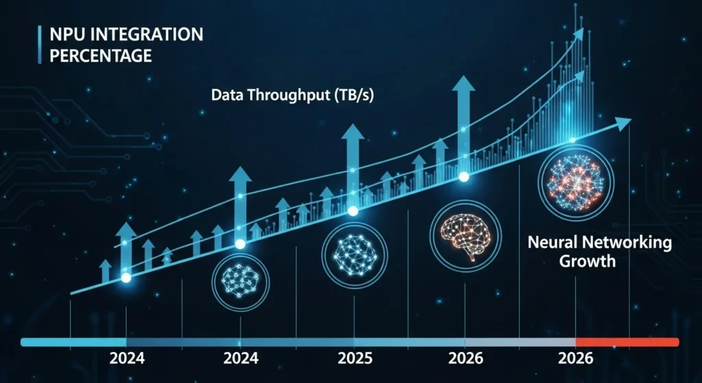 2025年から2026年にかけてのNPU搭載CPUの進化プロセス